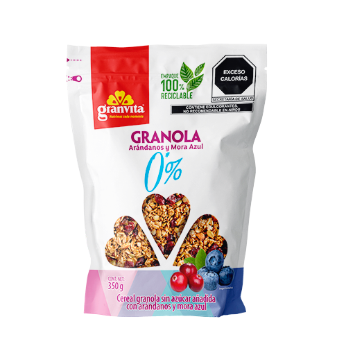 Granola 0 % arándanos