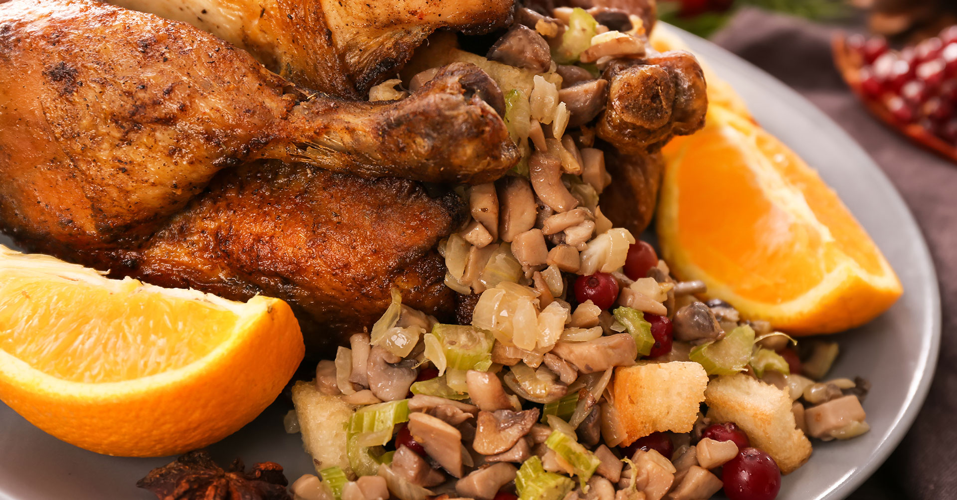 Relleno de pavo saludable