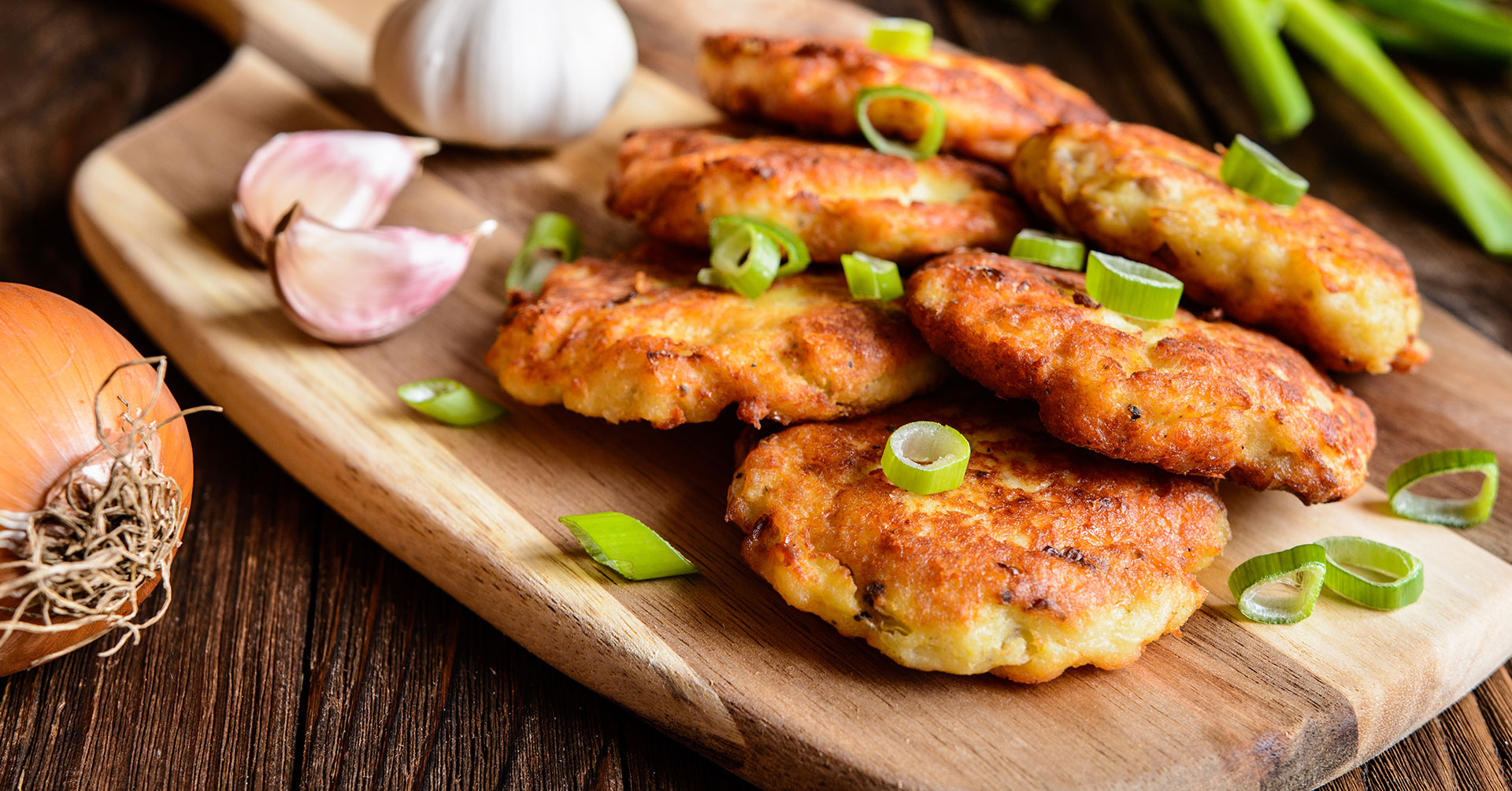 Tortitas de avena y cilantro