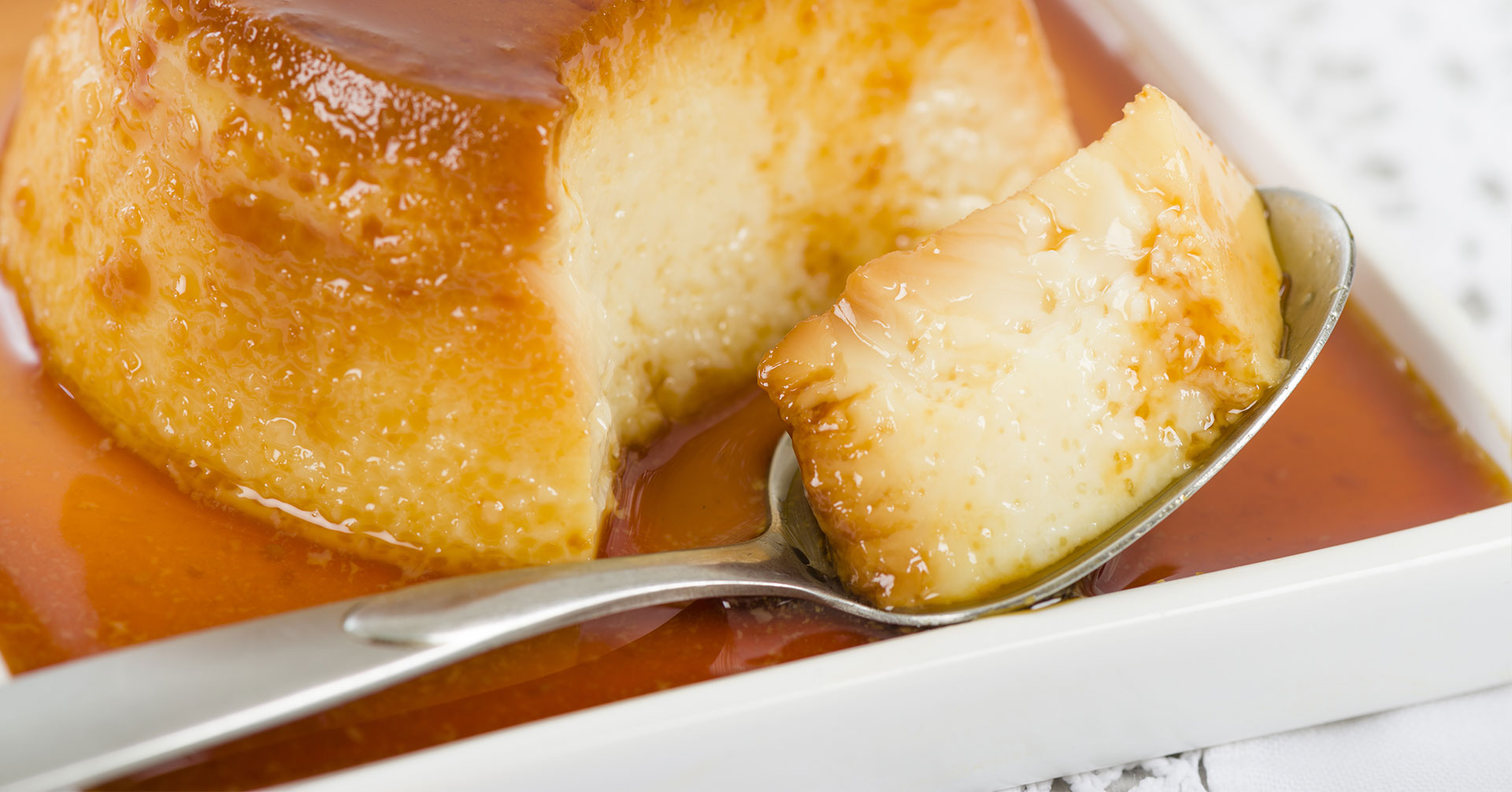 Flan de avena