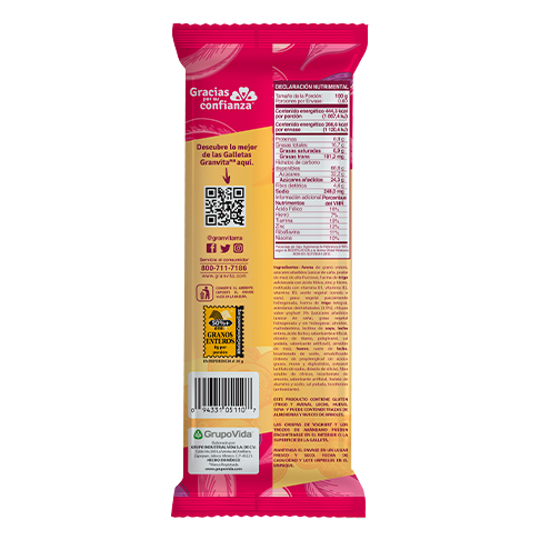 Información nutricional