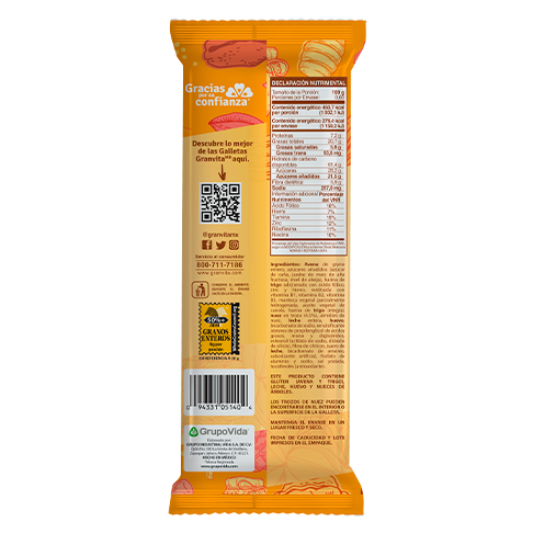 Información nutricional