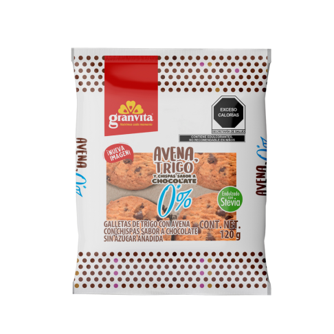 Galletas de Trigo y Avena 0 %* 120 g