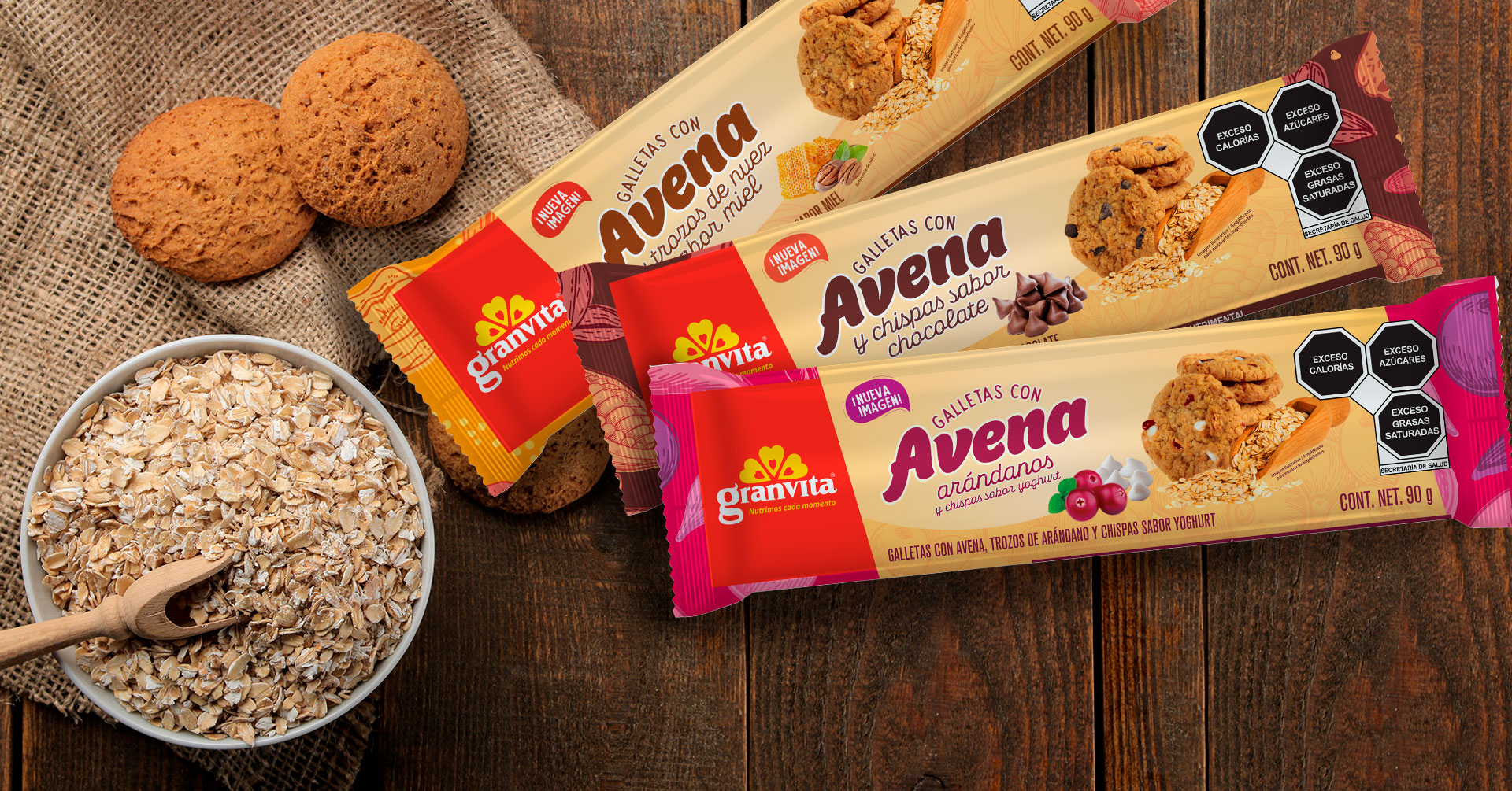 Encuentra las galletas de avena Granvita cerca de ti