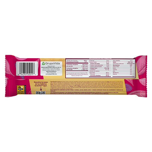 Información nutricional