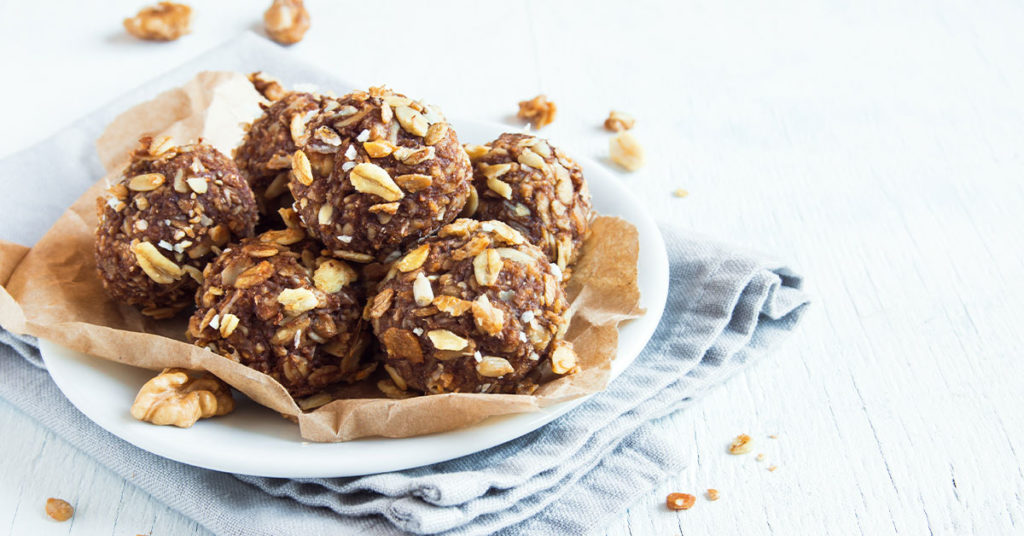 Imagen de trufas con granola 