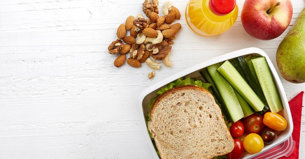 Refrigerio escolar ligero