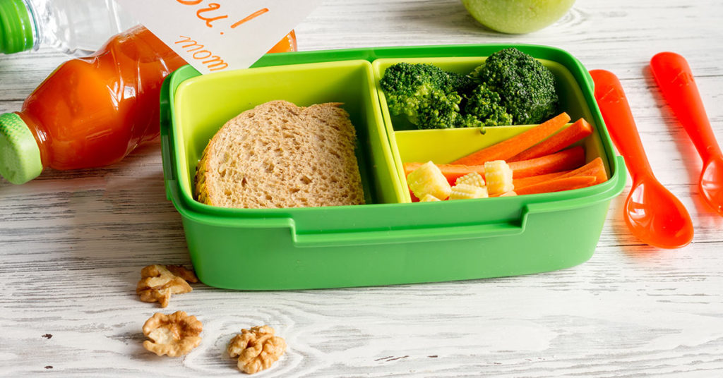 Refrigerio salado para niños