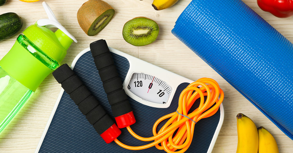 dieta y ejercicio en casa
