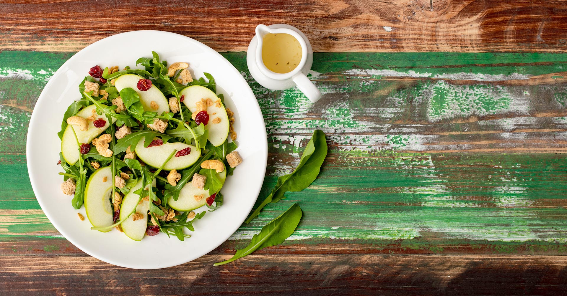 Ensalada de avena y manzana