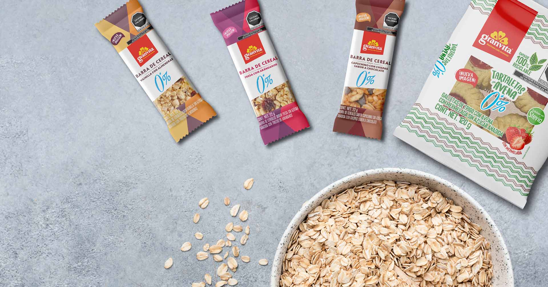 ¿Cuál snack Granvita va más contigo?  ¡Descúbrelo!