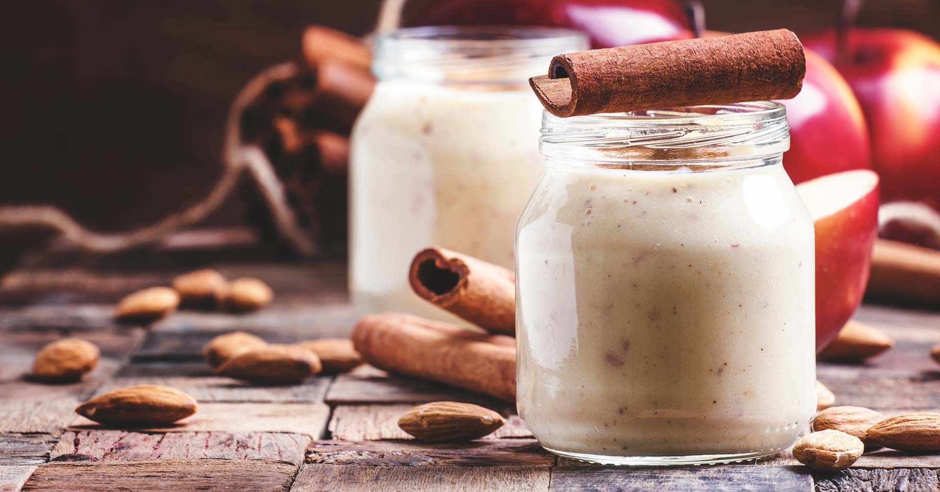 Licuado diurético de manzana y avena