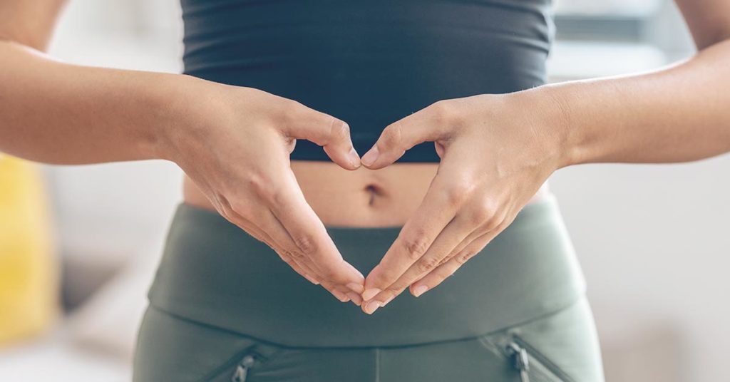 Imagen mujer cuidando su salud digestiva 