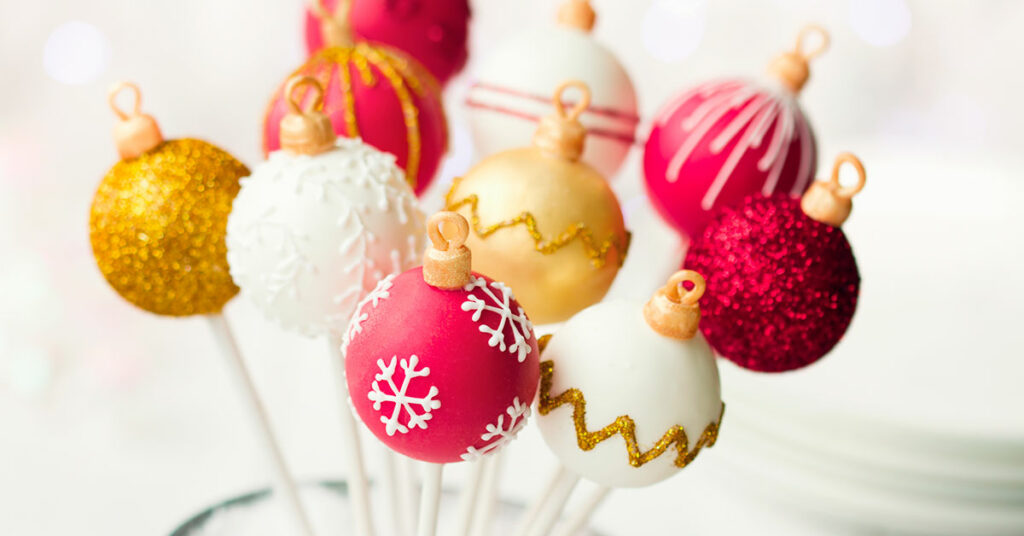 Imagen cake pops de esfera 