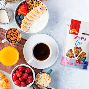 3 recetas fáciles con granola para un desayuno rápido y delicioso