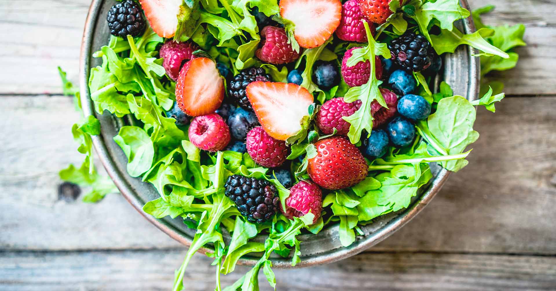 Ensalada de frutos rojos