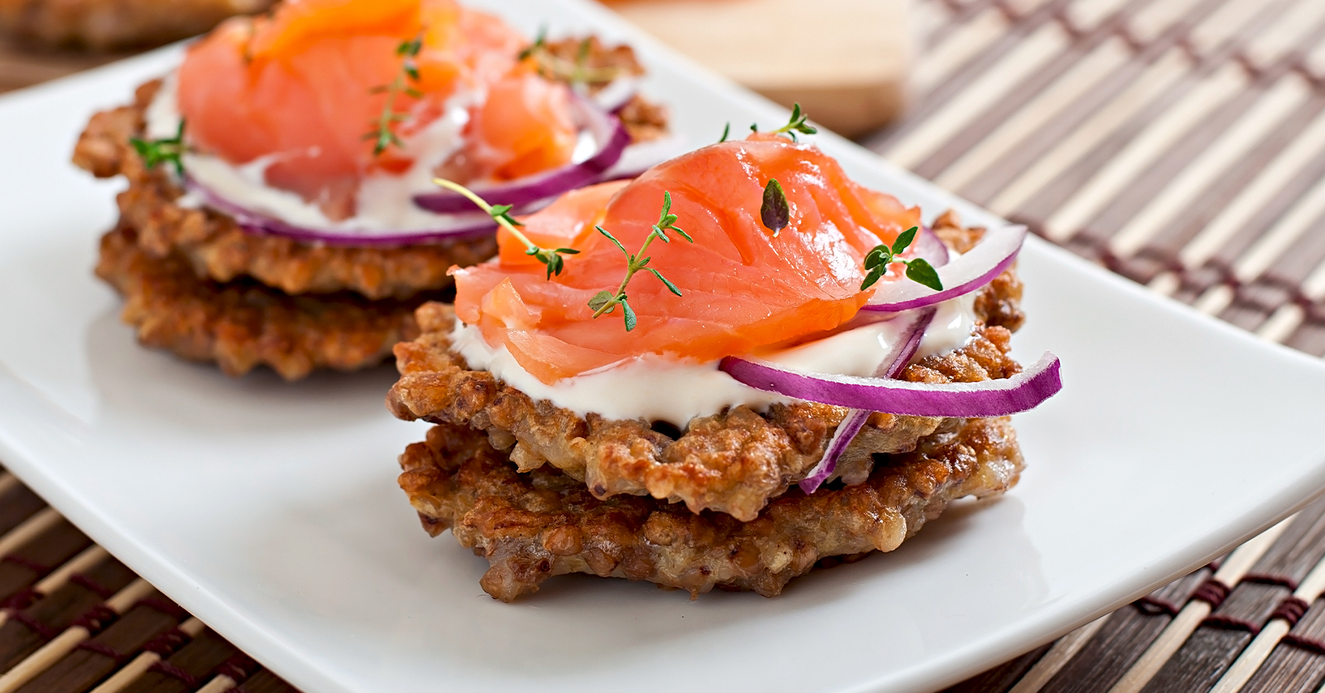 Hamburguesas de salmón con avena